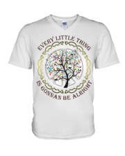 hippie-2305-tr161 V-Neck T-Shirt tile