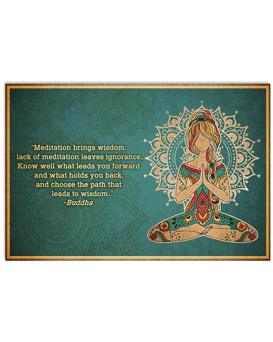 T-yoga-2406-th17 24x16 Poster