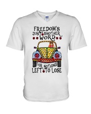 hippie-2605-tr171 V-Neck T-Shirt tile