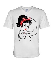 mexican-0206-tr16 V-Neck T-Shirt tile