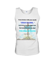 Jesus is Lord Unisex Tank tile