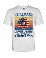hippie-2205-tr151 V-Neck T-Shirt tile