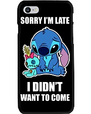 Sorry I'm late stich Phone Case thumbnail