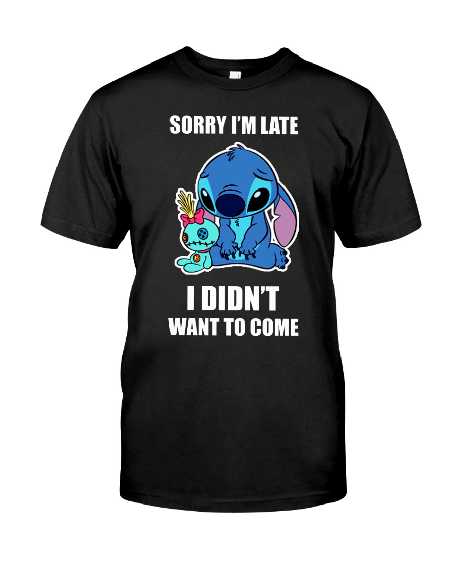 Sorry I'm late stich Classic T-Shirt