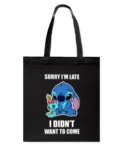 Sorry I'm late stich Tote Bag thumbnail