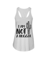 I AM NOT A HUGGER Ladies Flowy Tank thumbnail