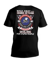 WALK AWAY - SEABEE VETERAN V-Neck T-Shirt thumbnail