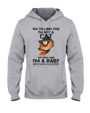 Im Telling You Im Not A Cat Mom Said Im A Baby T S Hooded Sweatshirt thumbnail