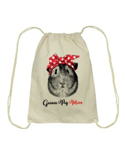 Guinea Pig Mom Drawstring Bag thumbnail