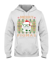 Merry PigMas Hooded Sweatshirt thumbnail