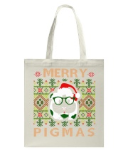 Merry PigMas Tote Bag thumbnail