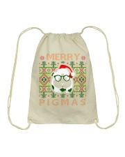 Merry PigMas Drawstring Bag thumbnail