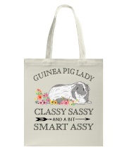 Guinea Pig Lady Tote Bag thumbnail