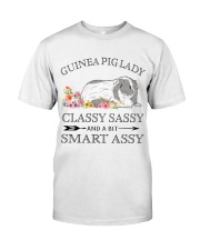Guinea Pig Lady Classic T-Shirt front