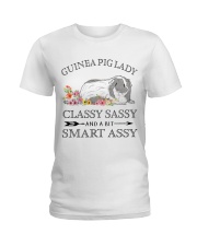 Guinea Pig Lady Ladies T-Shirt thumbnail