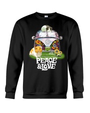 GUINEA PIGS PEACE AND LOVE Crewneck Sweatshirt thumbnail