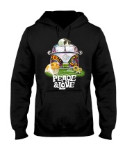 GUINEA PIGS PEACE AND LOVE Hooded Sweatshirt thumbnail