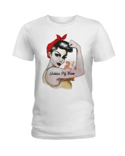 Guinea Pig Mom Ladies T-Shirt thumbnail
