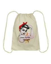 Guinea Pig Mom Drawstring Bag thumbnail