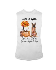 Fall And - German Shepherd Dog Sleeveless Tee tile