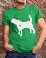 Lucky Shamrock - Beagle Classic T-Shirt apparel-classic-tshirt-lifestyle-26