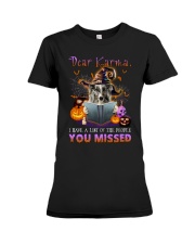 Karma - Shetland Sheepdog 1 Premium Fit Ladies Tee tile