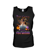 Karma - Basenji Unisex Tank tile