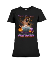 Karma - Basenji Premium Fit Ladies Tee tile