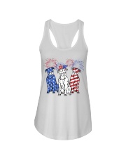 American Staffordshire Terrier Ladies Flowy Tank tile