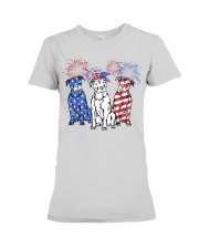 American Staffordshire Terrier Premium Fit Ladies Tee tile