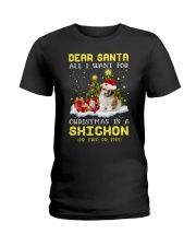 Dear Santa - Shichon Ladies T-Shirt tile