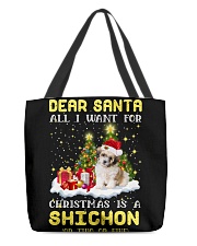 Dear Santa - Shichon All-Over Tote tile