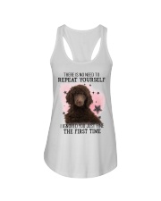Repeat - CHOCOLATE Standard Poodle Ladies Flowy Tank tile