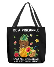 Pineapple - RED Cockapoo All-Over Tote tile