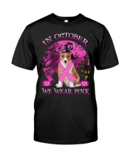 Pink Moon - Basenji Classic T-Shirt front