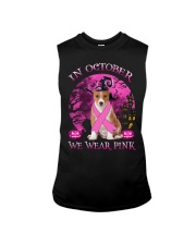 Pink Moon - Basenji Sleeveless Tee tile