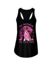 Pink Moon - Basenji Ladies Flowy Tank tile