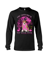 Pink Moon - Basenji Long Sleeve Tee tile