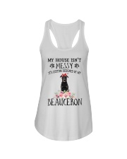 Messy - Beauceron Ladies Flowy Tank tile