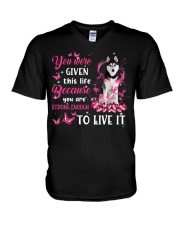 This Life - Husky 1 V-Neck T-Shirt tile