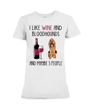 Three People - Bloodhound 1 Premium Fit Ladies Tee tile
