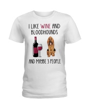 Three People - Bloodhound 1 Ladies T-Shirt tile