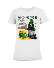 Lucky Charm - American Cocker Spaniel 1 Premium Fit Ladies Tee tile