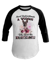 Love Her - Xoloitzcuintli Baseball Tee tile