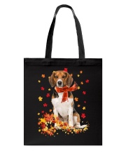 Autumn Leaves Scraf - Beagle 1 Tote Bag tile