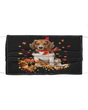 Autumn Leaves Scraf - Beagle 1 Mask tile