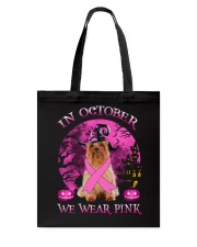 Pink Moon - Silky Terrier Tote Bag tile