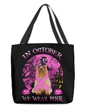 Pink Moon - Silky Terrier All-Over Tote tile
