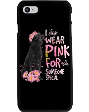 For Someone - BLACK Labrador Phone Case tile