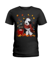 Hot Chocolate - Sheepadoodle Ladies T-Shirt tile